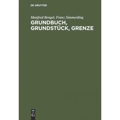 按需印刷DEG Grundbuch, Grundstück, Grenze[9783112308431]