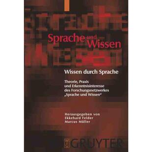 按需印刷不退不换DEG Wissen durch Sprache[9783110207439]