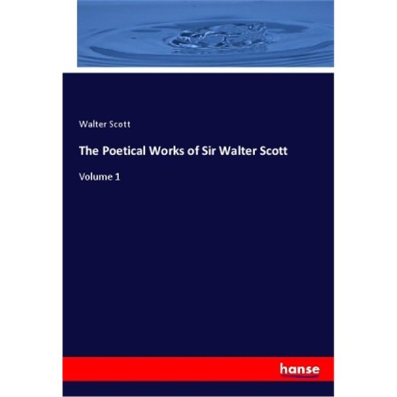 预订【德语】The Poetical Works of Sir Walter Scott[9783348021531]