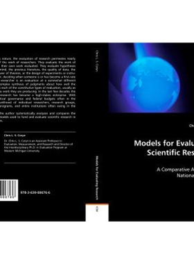 按需印刷不退不换Models for Evaluating Scientific Research[9783639006766]