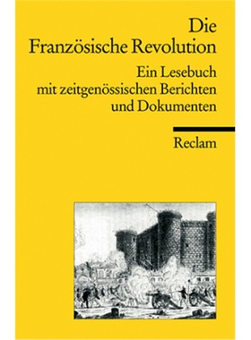 预订【德语】 Die Französische Revolution[9783150085356]