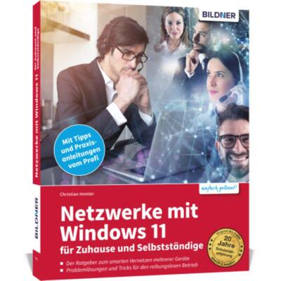 预订【德语】 Netzwerke mit Windows 11 - für Zuhause und Selbstständige: