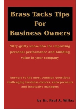 按需印刷 按需印刷 Brass Tacks Tips for Business Owners:Nitty
