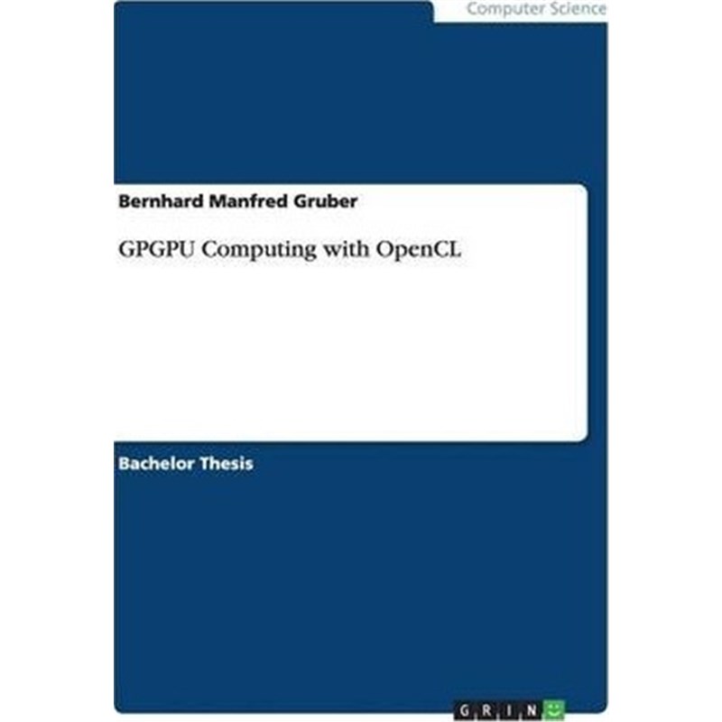 按需印刷GPGPU Computing with OpenCL[9783656829843]-封面