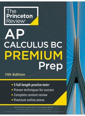 预售【2024新书】Ap Calculus Bc Prem 11Th Ed[9780593517598]