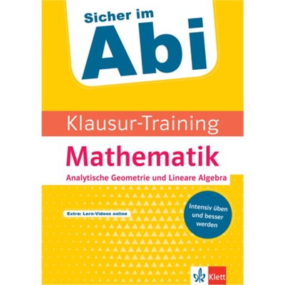 预订【德语】 Klett Klausur-Training - Mathematik Analytische Geometrie und Lineare [9783129495469]