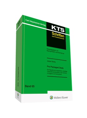 预订不退不换德语Pre-Packaged Deals:Die Regulierung vorgeplanter, vorzeitiger Unternehmensverk?ufe in der Insolvenz in En