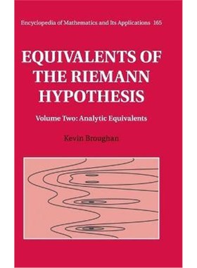 按需印刷Equivalents of the Riemann Hypothesis: Volume 2, Analytic Equivalents[9781107197121]