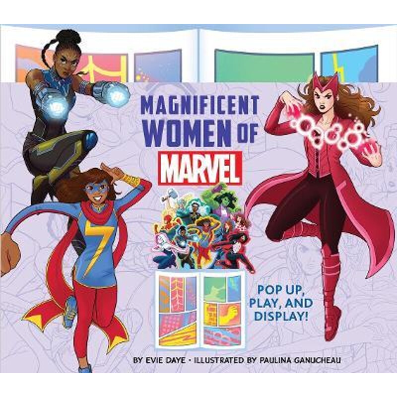 预订magnificent women of marvel:pop up, play, and display!