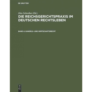 按需印刷不退不换DEG Handels  und Wirtschaftsrecht[9783111060514]