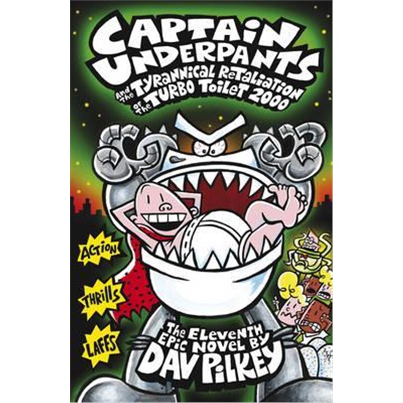 预订 Captain Underpants and the Tyrannical Retaliation of the T  预订  内裤队长和T的暴虐报复