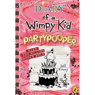 现货Diary of a wimpy kid: partypooper 小屁孩日记20  扫兴的人 精装 儿童漫画 桥梁章节 英文原版 [9780241745168]