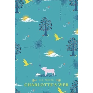 夏洛 网 英文读物 680L 夏洛特 Web 进口 预订Charlotte 英文原版