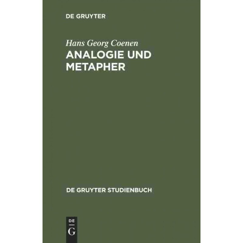 按需印刷不退不换DEG Analogie und Metapher[9783110173437]