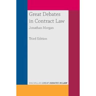 Contract Law Debates 预订Great