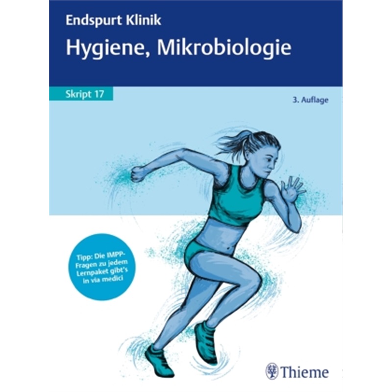 预订【德语】 Endspurt Klinik Skript 17: Hygiene, Mikrobiologie[9783132430877]