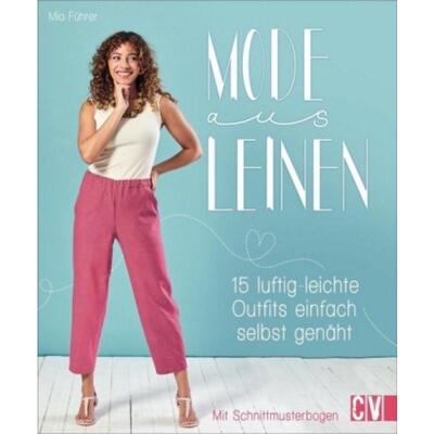 预订【德语】 Mode aus Leinen:15 luftig-leichte Outfits einfach selbst genäht. Von eleg