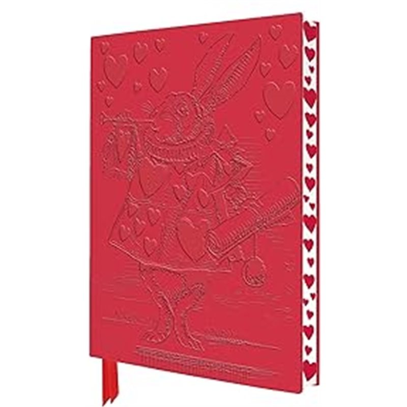 现货Alice's Adventures in Wonderland: White Rabbit Artisan Art Pocket Notebook (Flam[9781835625521]