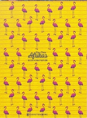 预订【德语】 Die Tiere Afrikas Geschenkpapier-Heft - Motiv Flamingo[4250915934464]