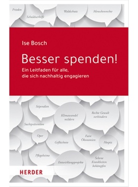 预订【德语】Besser spenden![9783451390234]