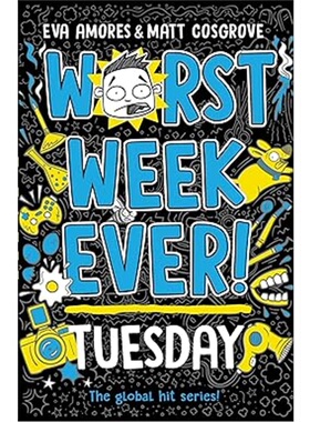 现货 Worst Week Ever! Tuesday  有史以来糟糕的一周！星期二  儿童读物 Matt Cosgrove