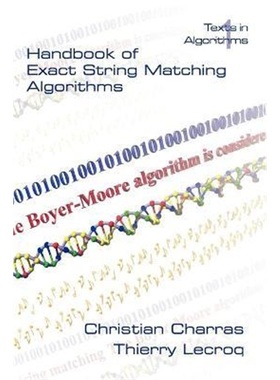按需印刷Handbook of Exact String Matching Algorithms[9780954300647]
