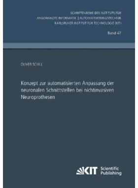 预订【德语】 Konzept zur automatisierten Anpassung der neuronalen Schnittstellen bei nichtinvasi