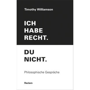 habe recht. 预订 9783150204696 Ich nicht. 德语