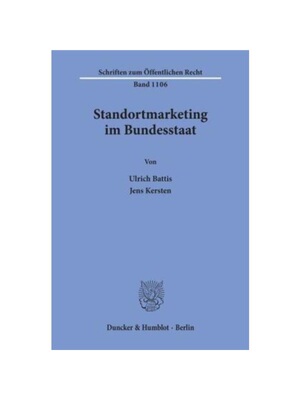预订【德语】Standortmarketing im Bundesstaat.: