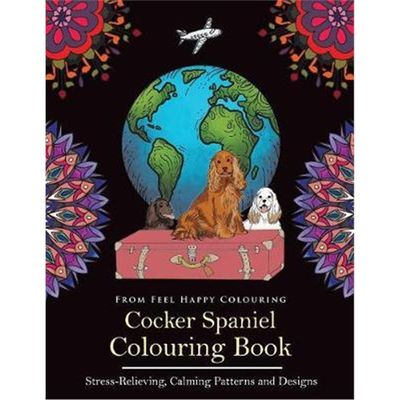 按需印刷Cocker Spaniel Colouring Book[9781910677315]