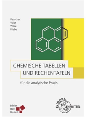 预订【德语】Chemische Tabellen und Rechentafeln für die analytische Praxis:
