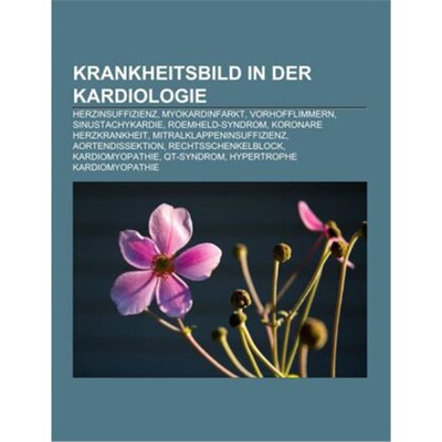 预订不退不换德语 Krankheitsbild in der Kardiologie[9781159106195]