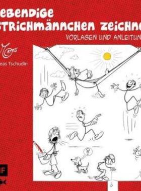 预订【德语】 Lebendige Strichmännchen zeichnen:Vorlagen und Anleitungen