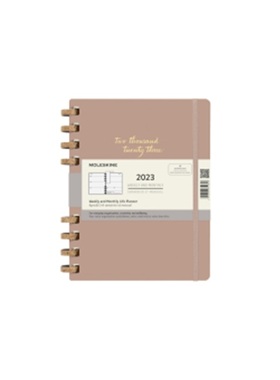 预订【德语】 Moleskine 12 Monats Life Kalender Mit Spiralbindung 2023 XL, Wochen-Mo[8056598851816]