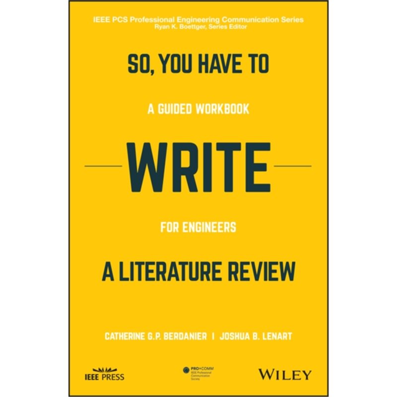 预订So, You Have to Write a Literature Review[9781119555025]