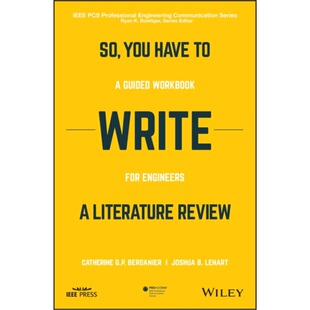 预订So, You Have to Write a Literature Review[9781119555025]