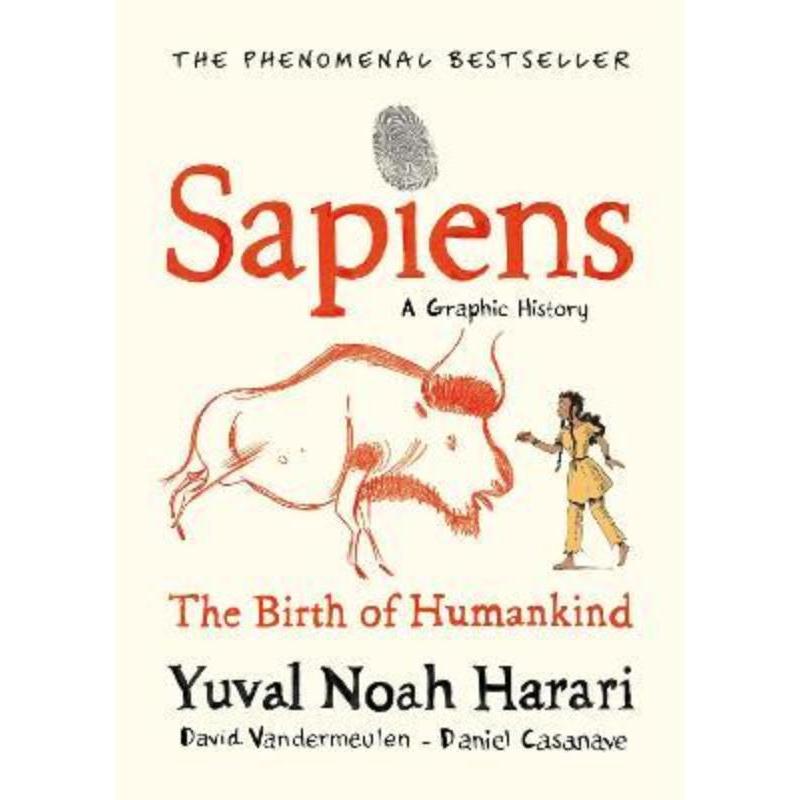 人类简史1 从动物到上帝 漫画故事书 精装彩绘英文原版 Sapiens:A Brief History of Humankind  尤瓦尔·赫拉利 Harari