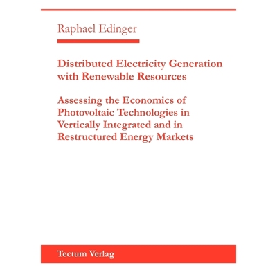按需印刷不退不换Distributed Electricity Generation with Renewable Resources[9783828880108]