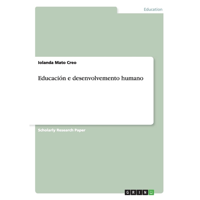 按需印刷不退不换POR Educación e desenvolvemento humano[9783640915279]