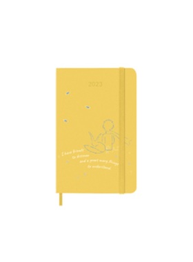 预订【德语】 Moleskine 12 Monate Wochen Notizkalender - Der kleine Prinz 2023, Pock[8056598852905]