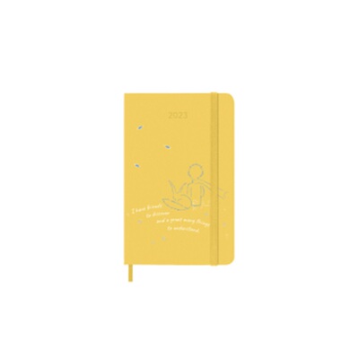 预订不退不换德语 Moleskine 12 Monate Wochen Notizkalender - Der kleine Prinz 2023, Pock[8056598852905]