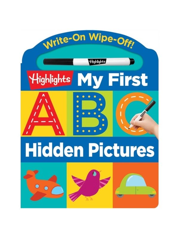 现货Write-on Wipe-off: My First ABC Hidden Pictures