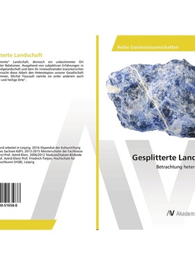 预订【德语】Gesplitterte Landschaft[9783330516588]