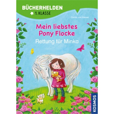 预订不退不换德语Mein liebstes Pony Flocke, Bucherhelden 1. Klasse, Rettung fur Minka; .[9783440157039]