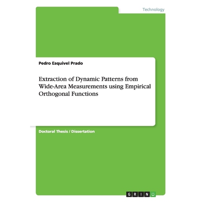 按需印刷不退不换Extraction of Dynamic Patterns from Wide-Area Measurements using Empirical Orthogonal Functions[97836567