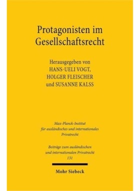 预订【德语】 Protagonisten im Gesellschaftsrecht:Zehnt