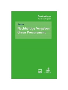 预订不退不换德语Nachhaltige Vergaben - Green Procurement: