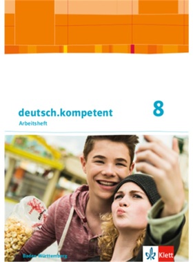 预订【德语】 deutsch.kompetent 8. Ausgabe Baden-Württemberg, Arbeitsheft mit Lösung[9783123160974]