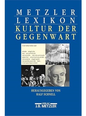 预订【德语】Metzler Lexikon Kultur der Gegenwart