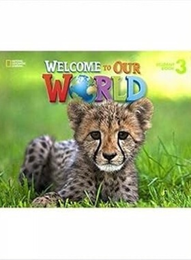 现货Welcome to Our World Levels 3 Student Book with DVD[9781305105294]